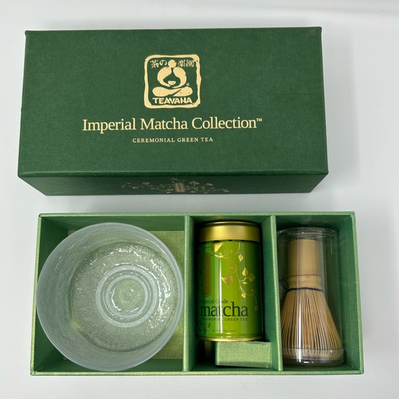 Teavana Other - Teavana NIB Imperial Matcha Collection Ceremonial Green Tea Set-Bowl Whisk Tea